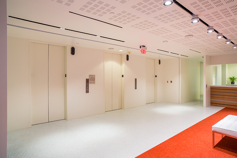 Open Elevator Lobby Design