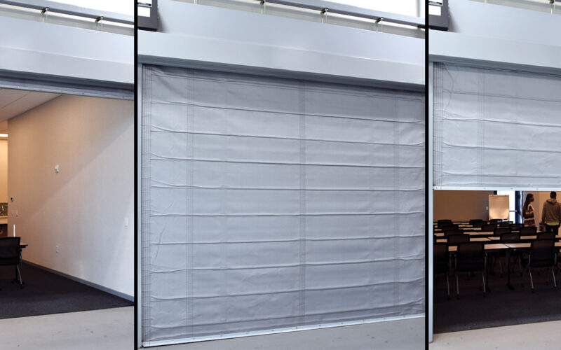 The hose-stream tested FireFighter D400 rolling shutter door is designed to protect openings in any wall rated up to 2 hours.