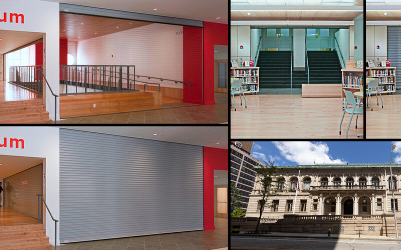 Providence Public Library Renovation Collage