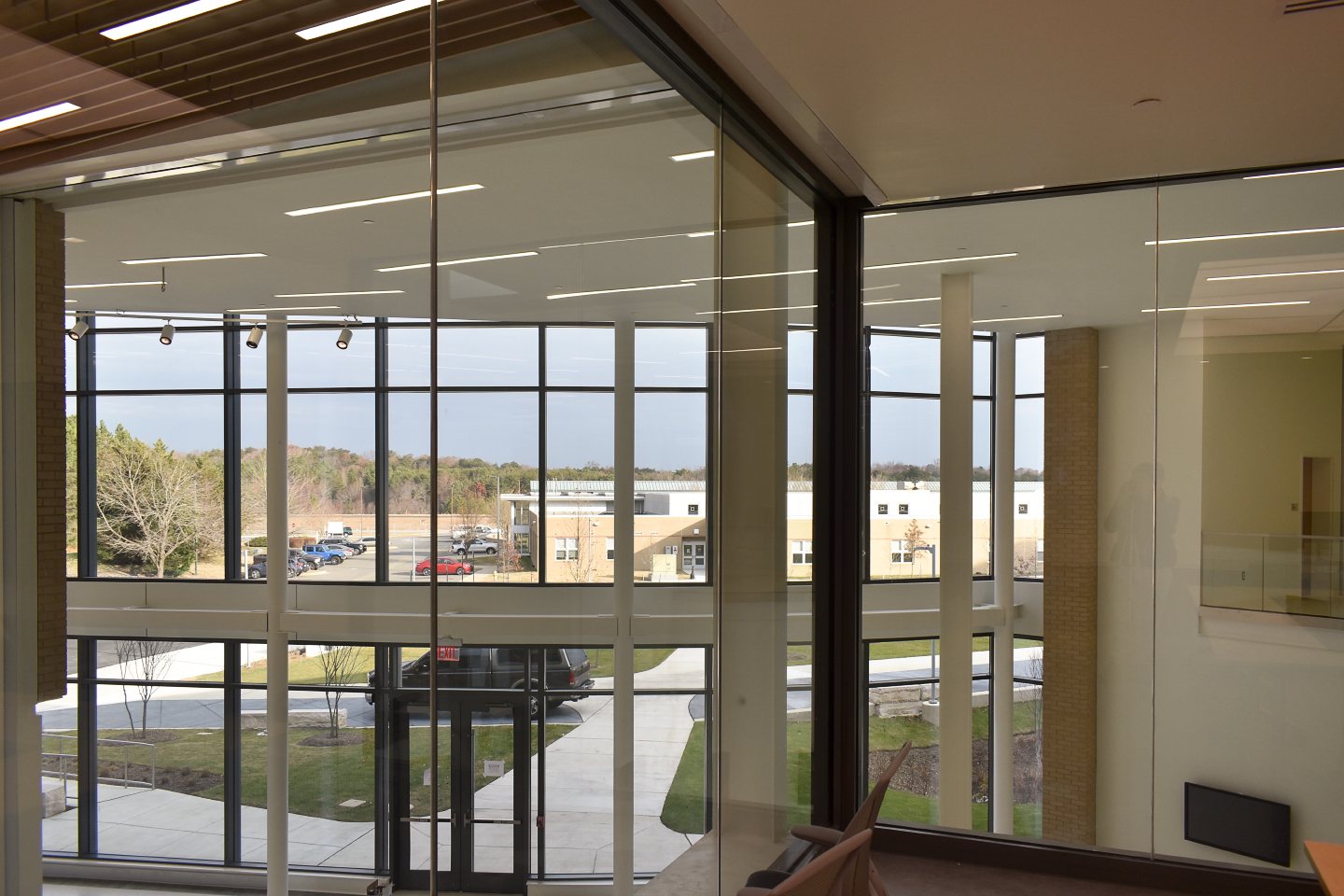 View from classroom.